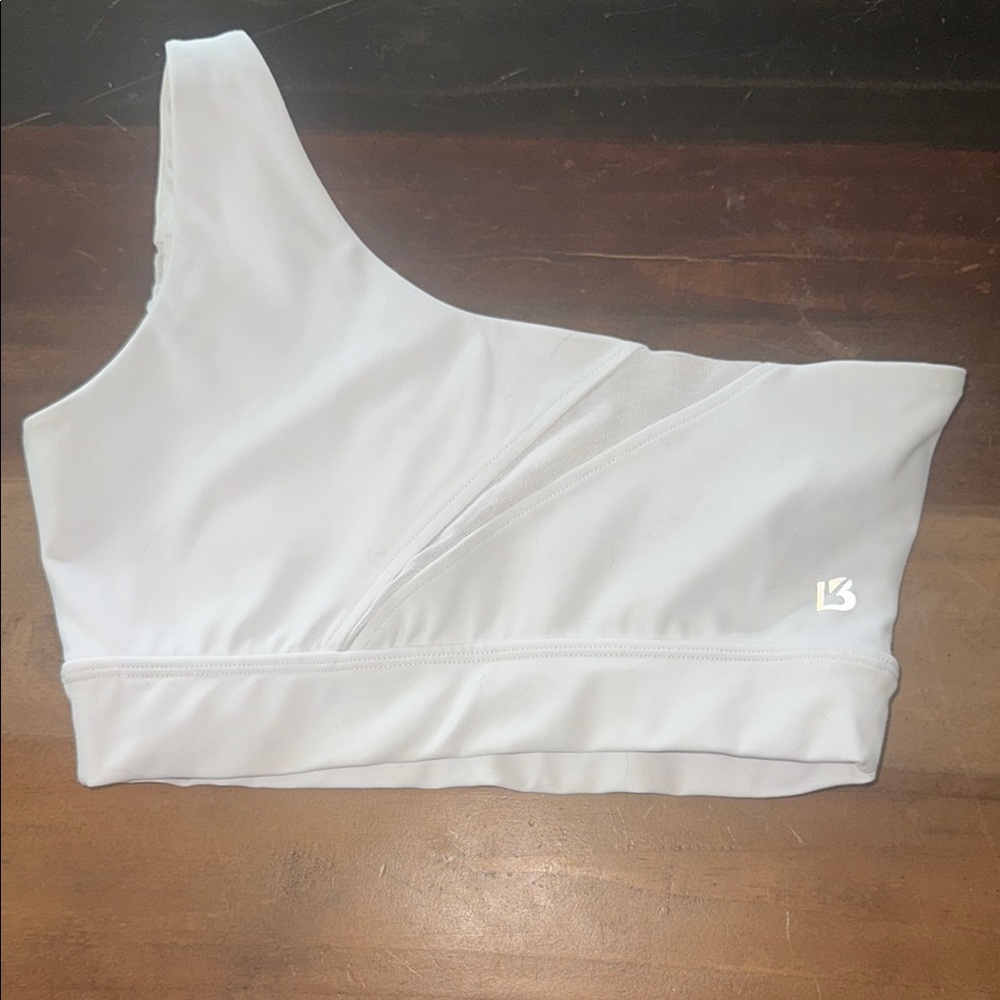 BuffBunny White Sports Bra